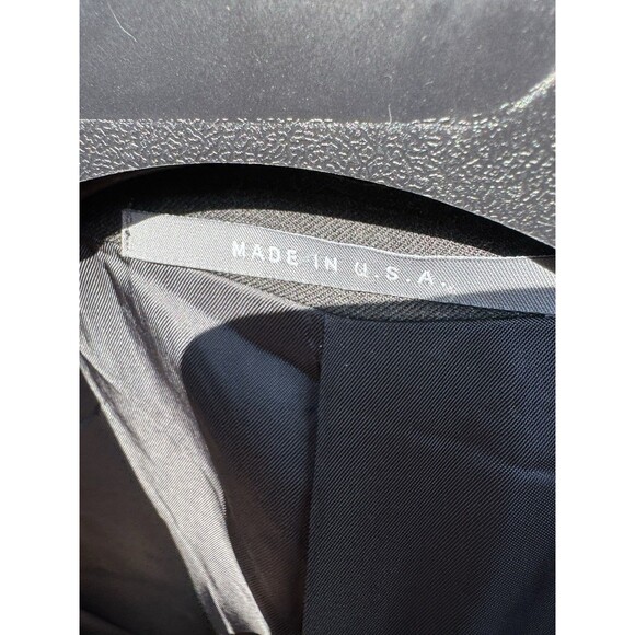 HICKEY FREEMAN Worsted Wool Bleezer Jacket Sport Coat Sz 46L UNITEHERE Union USA - Picture 4 of 8